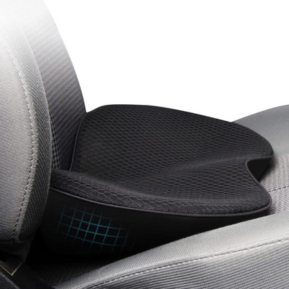 Belro car booster seat cushion for adults, providing back support and comfort, designed for improved posture during driving.