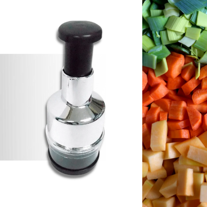 Belro stainless steel garlic chopper for kitchen, compact and durable kitchen appliance with sharp blades for easy garlic mincing.