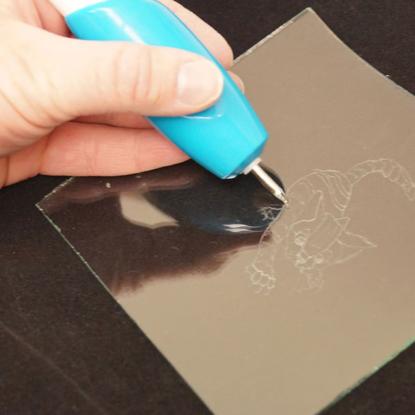 Belro DIY cordless engraving pen with ergonomic handle and adjustable tip for precise engraving on various surfaces.