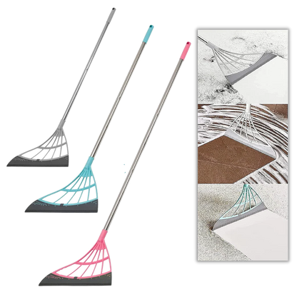 Belro telescopic rubber sweeper tool with adjustable handle, ideal for cleaning and sweeping tasks in tools and hardware applications.