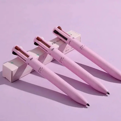 Belro 4-in-1 make up pencil for lips and beauty, featuring multiple shades and a sleek design for versatile application.