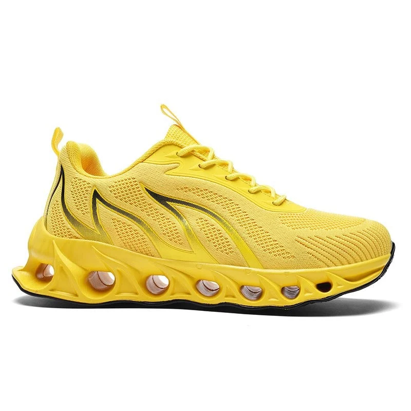 Belro men's orthopedic walking and running shoes in black with supportive soles and breathable fabric for comfort and health.