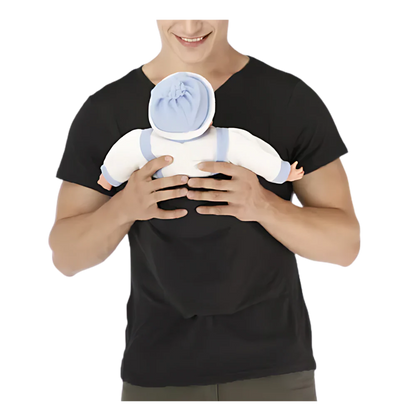 Belro ergonomic fashionable kangaroo T-shirt featuring a comfortable fit and stylish design, shown in a close-up of the fabric and print.