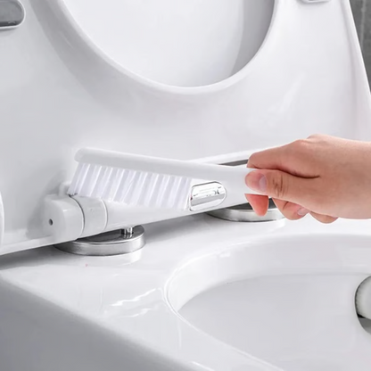 Belro wall-mounted toilet brush and plunger set with a modern, space-saving design, shown in a sleek, compact bathroom setup.
