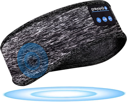 Belro 2-in-1 wireless sleeping headphones with sports headband, ideal for sleep, workout, jogging, and relaxation.