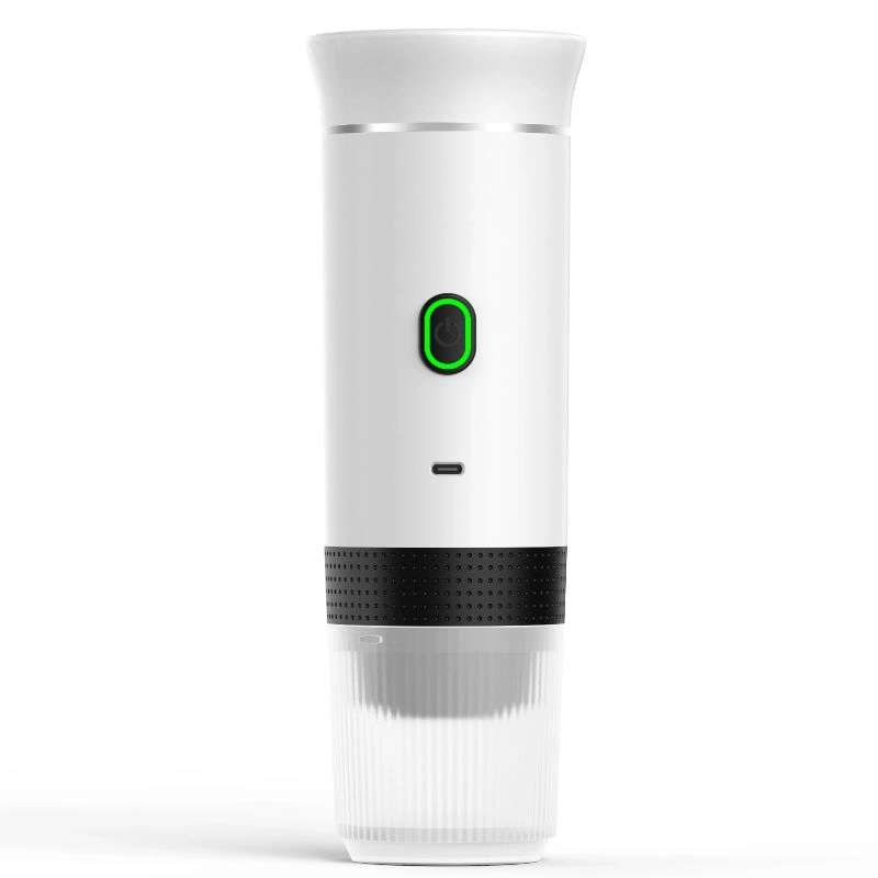 Belro wireless espresso coffee machine, portable 3-in-1 coffee maker with capsule and powder options, compact home appliance.