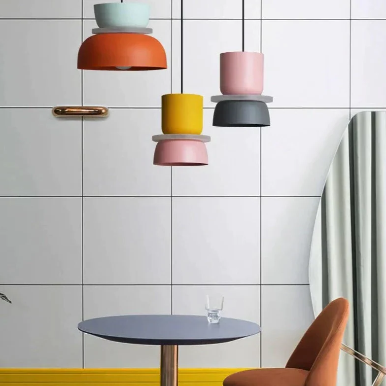 Modern pendant lamp by Belro hanging from ceiling with sleek design, perfect as a stylish lighting accessory for modern interiors.