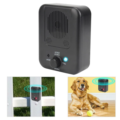 Belro dog anti-barking device for pet training, small handheld gadget with a digital display and control buttons.