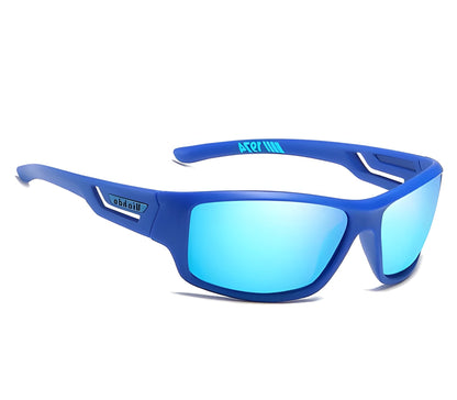 Belro polarized military sunglasses with UV 400 protection, designed for fishing and outdoor activities, featuring durable black frames.