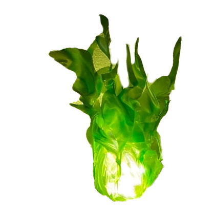 Belro Halloween floating fireball prop with glowing LED fireball ornament for outdoor Halloween decor.