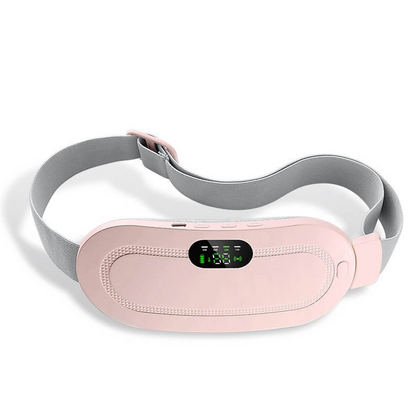 Belro portable heating pad for menstrual cramps, showing a compact design for period pain relief in health and beauty images.