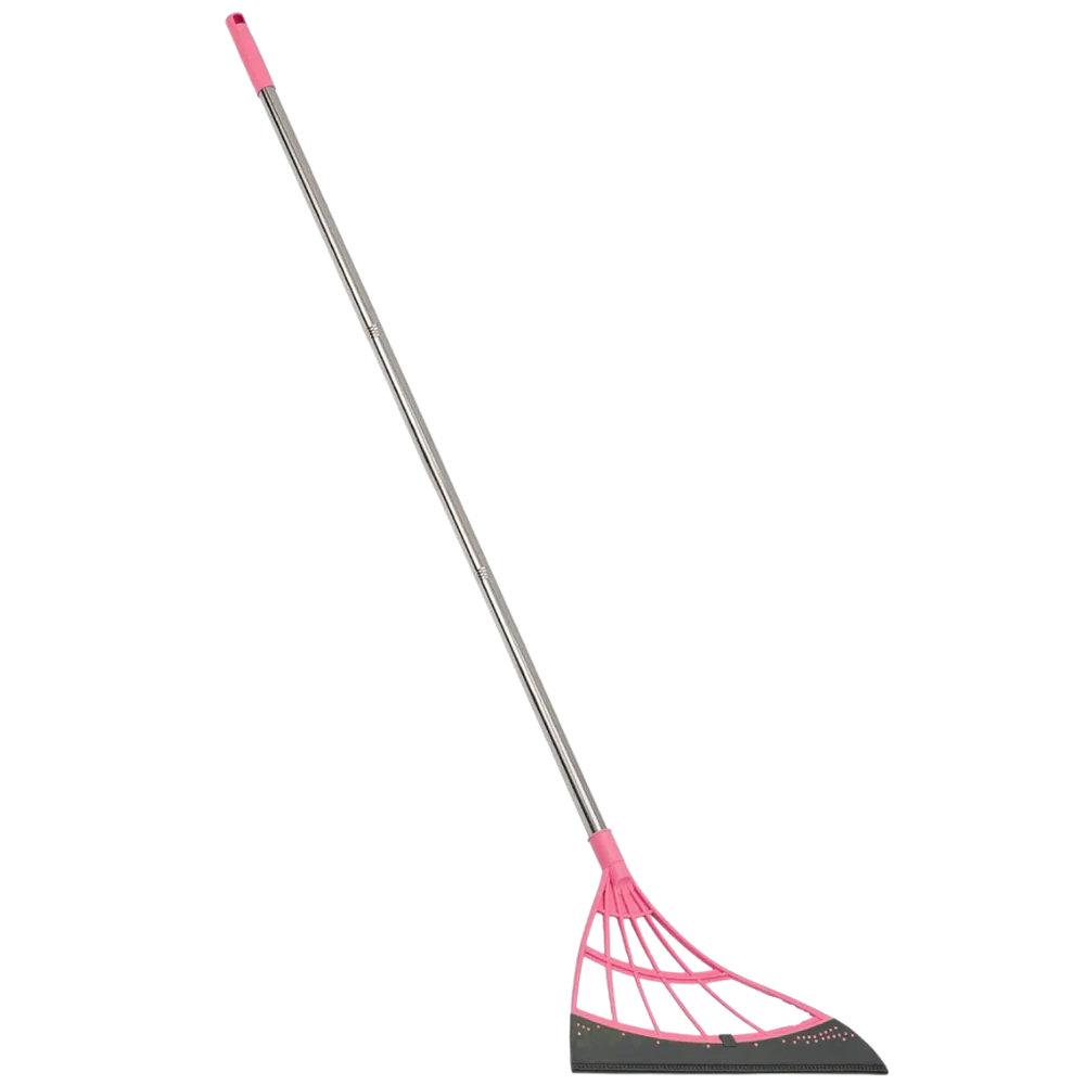 Belro telescopic rubber sweeper with extendable handle and rubber brush for efficient cleaning in tools and hardware setting.