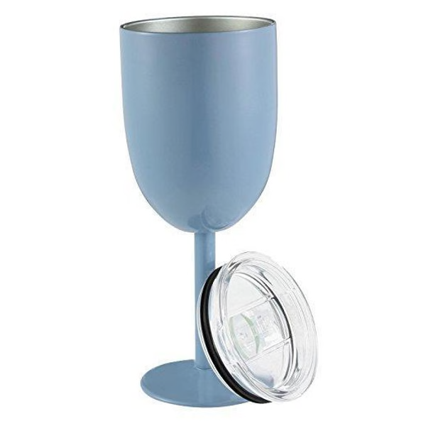 Belro insulated wine cups set with stainless steel construction and double-wall insulation for hot and cold beverages.