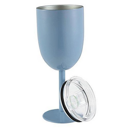 Belro insulated wine cups set with stainless steel construction and double-wall insulation for hot and cold beverages.