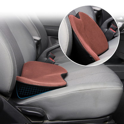 Belro adult car booster seat cushion for back support, ergonomic design for comfort during car rides.