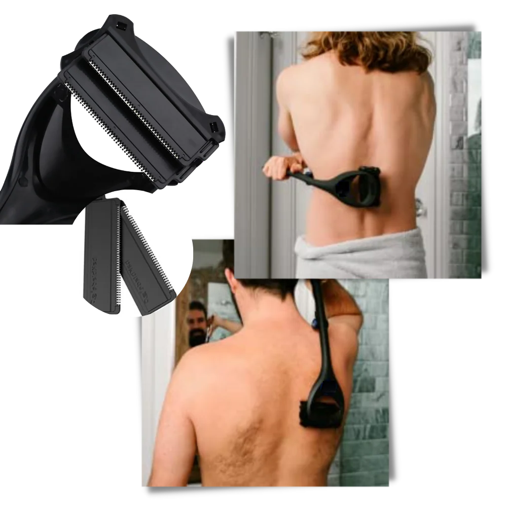 Belro Back & Body Shaver for health and beauty, featuring a sleek design for smooth hair removal on back and body.