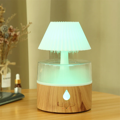 Belro Rain Cloud Humidifier with cool mist, night light, USB power, and aromatherapy diffuser for health and beauty use