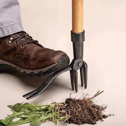 Belro men's standing weed puller tool with ergonomic handle, designed for easy weed removal from the ground.