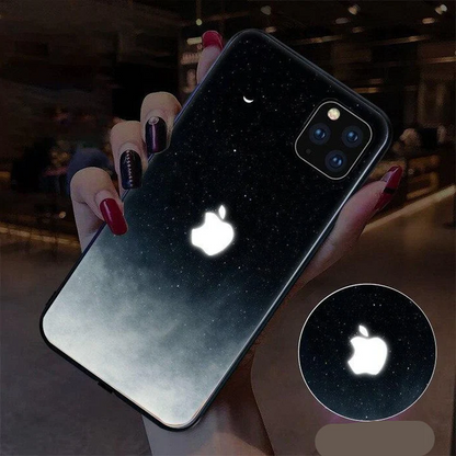 Belro LED glowing iPhone case with vibrant light effects, designed for iPhone models, providing stylish phone protection and illumination.