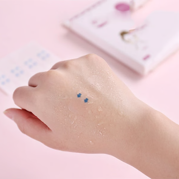 Belro Invisible Face Lifter Tape for skin tightening and contouring, shown on a clean, natural complexion.