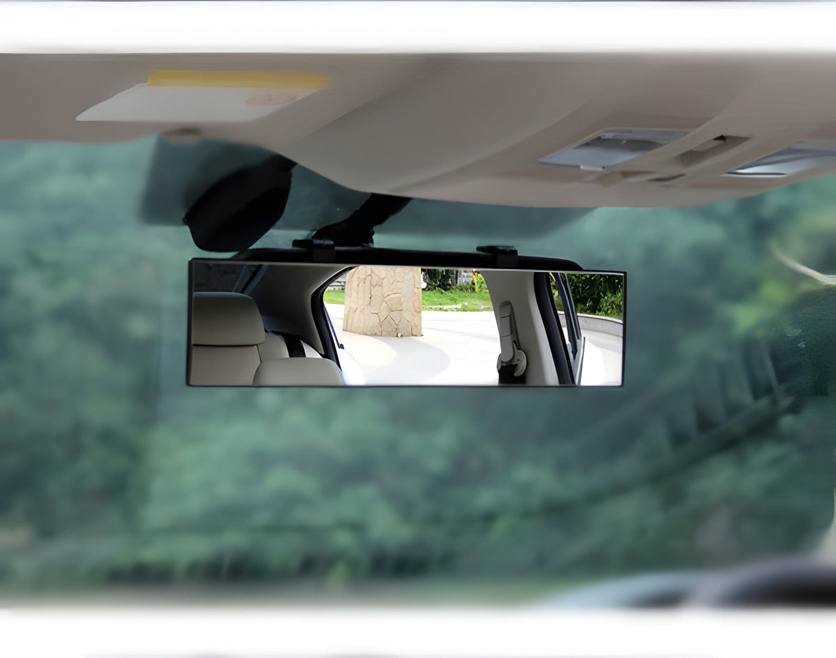 Belro No Blind Spot Rear View Mirror, electronic monitor device with reflective surface for enhanced visibility