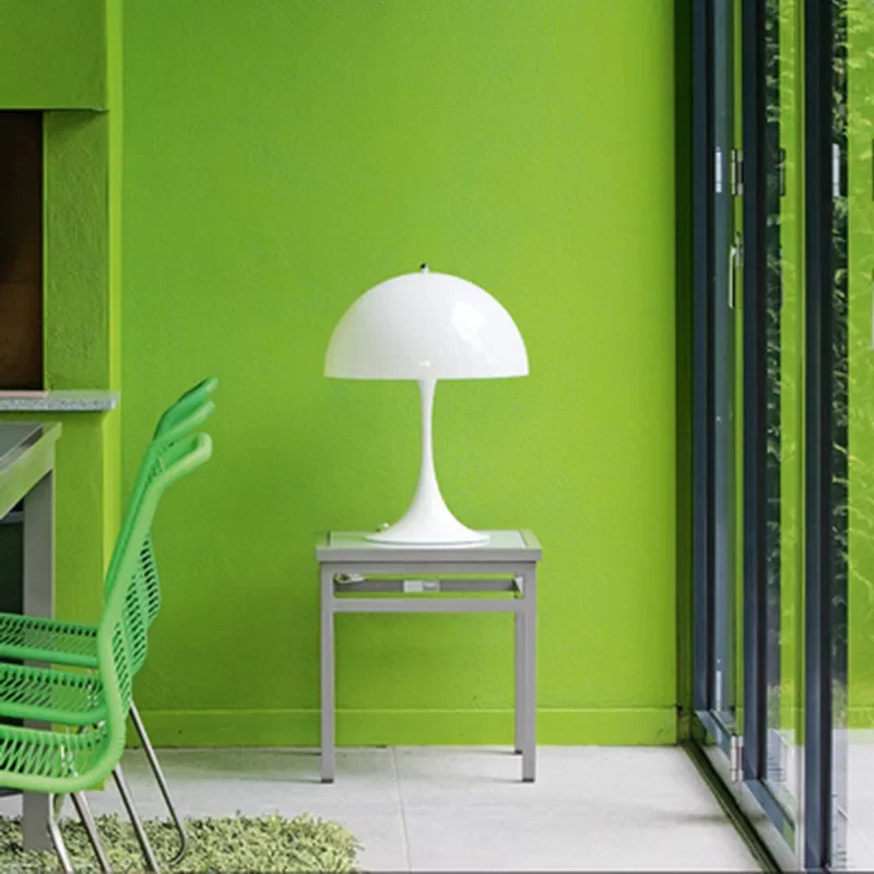 Belro Retro Danish Mushroom Desk Lamp with iconic design, modern decor lighting for stylish home or office spaces