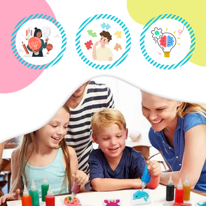 Belro Safe Educational Magic Water Elf Kit with colorful toys and water-based learning tools for kids' educational play.