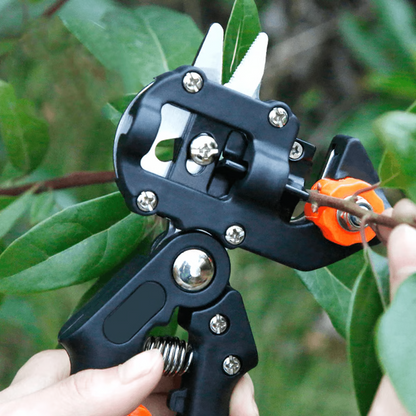 Belro professional grafting and pruning tool for garden use, featuring sharp blades and ergonomic handle for precise trimming.