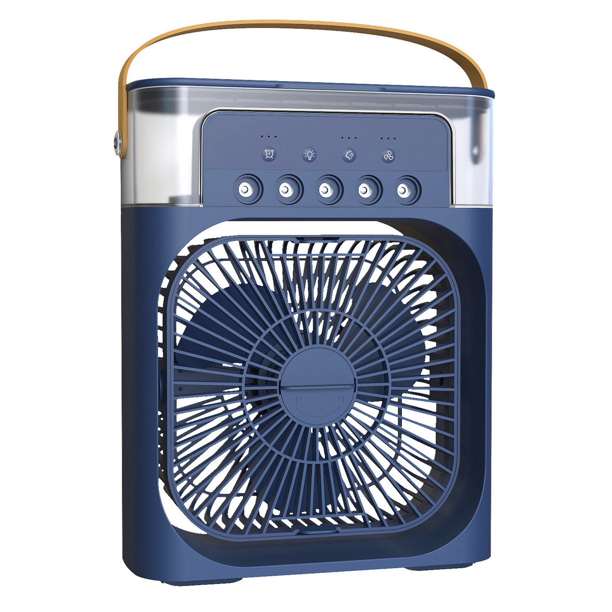 Belro small spray fan with five holes, water-cooled mini air cooler for outdoor use, silent refrigeration for home and garden.