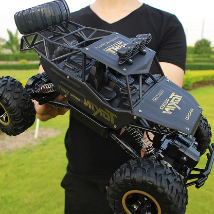 Belro toy monster truck in vibrant colors, showcasing durable automotive design and large tires for outdoor play.