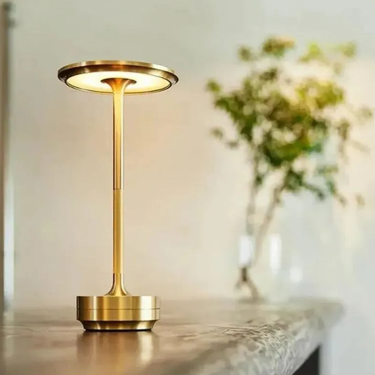 Wireless table lamp by Belro with sleek design, ideal for ambient lighting in modern home or office settings.