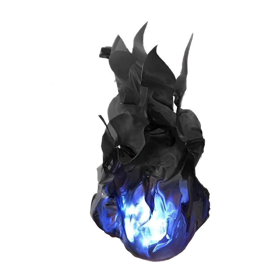 Belro Halloween floating fireball prop with glowing LED fireball ornament for outdoor home and garden decoration.