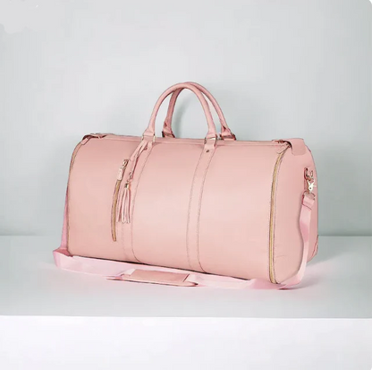 Belro foldable travel bag with adjustable straps and compact design, ideal for convenient luggage and travel storage.