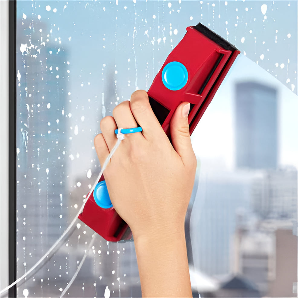 Belro magnetic window cleaner tool with double-sided design for easy and efficient glass cleaning.