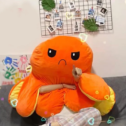 Belro octopus plush clothing for men, soft and colorful stuffed octopus toy as part of men's apparel or accessories.