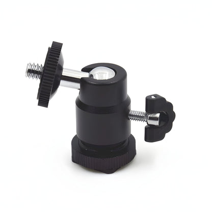 Belro smartphone mount for DSLR cameras, adjustable electronic phone holder for photography and videography.