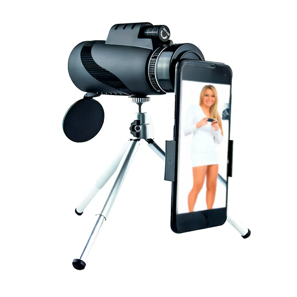 Belro Starscope HD Monocular with adjustable eyepiece and compact design, ideal for outdoor viewing and wildlife observation.