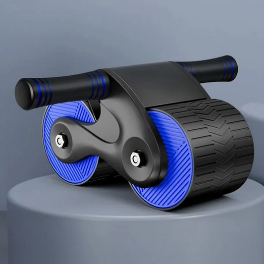 Men's Belro abdominal exercise roller, compact fitness equipment for core workouts, shown on a plain background.