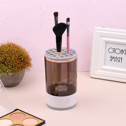 Belro makeup brush cleaner bottle with brush applicator for cleaning cosmetics brushes in the health and beauty skin care category