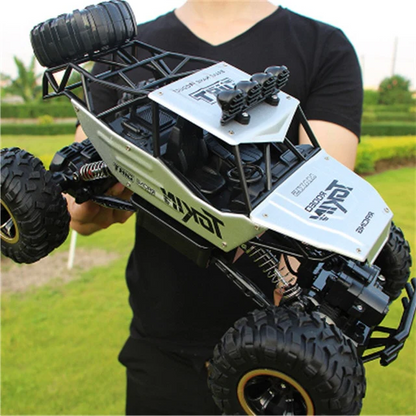Colorful Belro Toy Monster Truck with large wheels and rugged design, perfect for outdoor play and imaginative racing.
