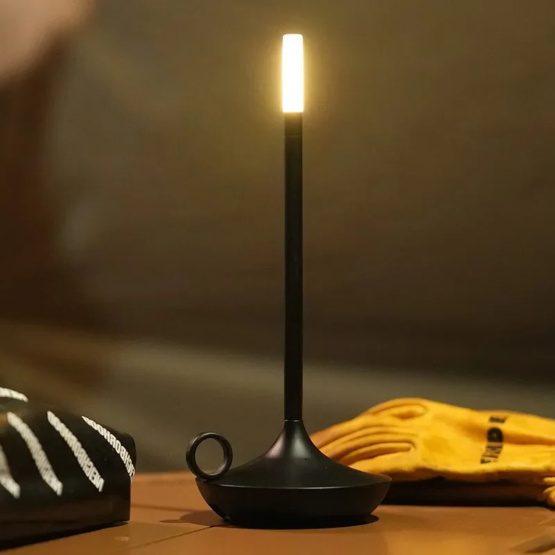 Belro rechargeable touch table lamp with a sleek modern design, suitable for night lighting and easy to operate.