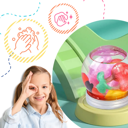 Belro Safe Educational Magic Water Elf Kit with colorful elf figures and water-based toys for kids' educational play.