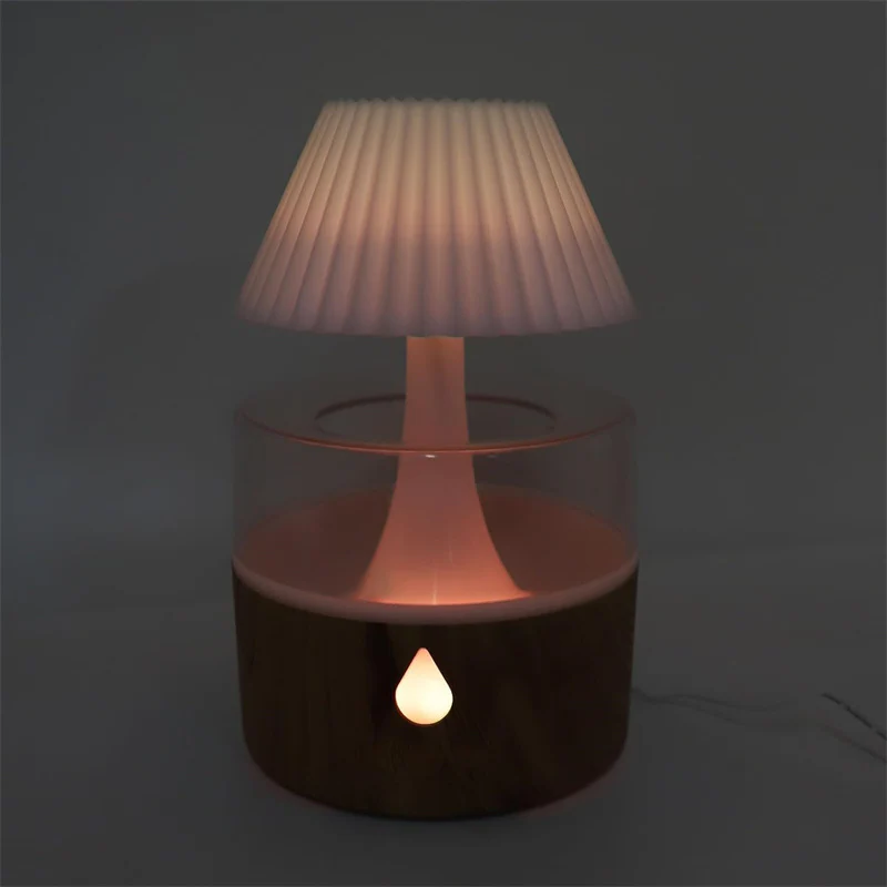Belro Rain Cloud Humidifier with cool mist, aromatherapy diffuser, USB power, and integrated night light for health and beauty use.