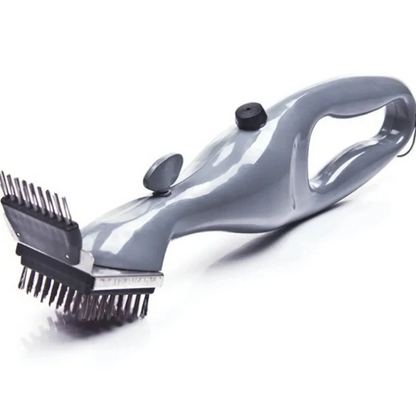 Belro barbecue grill cleaning brush with handle, designed for outdoor BBQ steam cleaning and charcoal scraper maintenance.