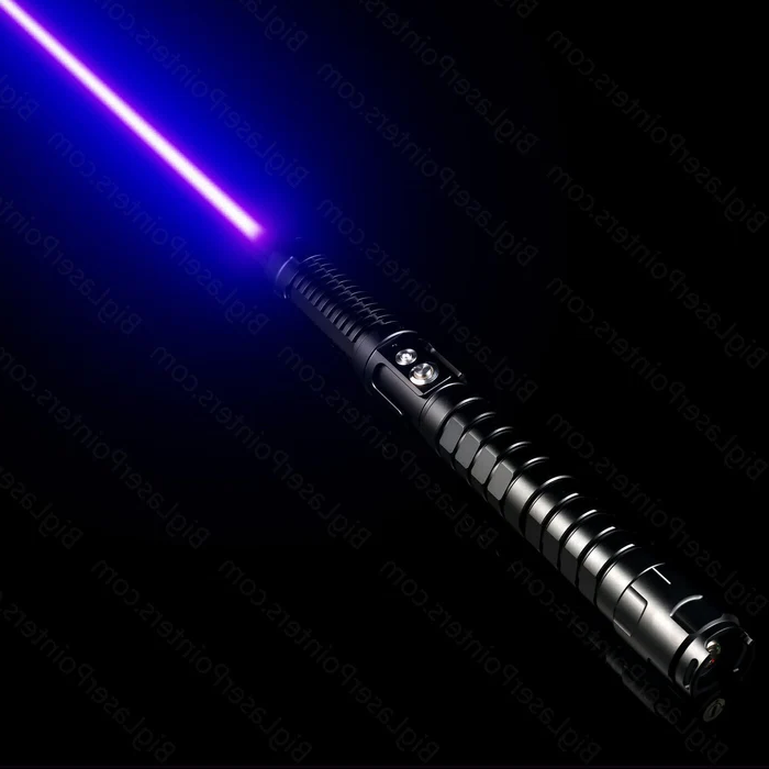 Belro Burning Blue high-power tactical laser torch, military-grade flashlight with bright blue beam, durable electronics lighting tool