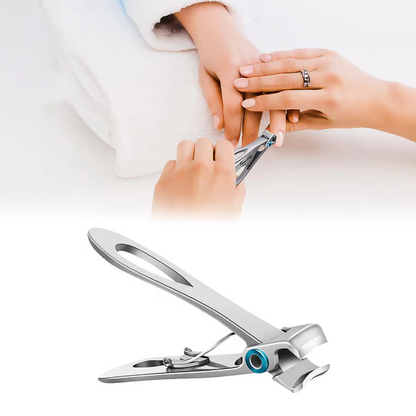 Belro Precision Nail Clippers for Thick Nails, stainless steel nail tool with ergonomic handle for easy trimming of tough nails