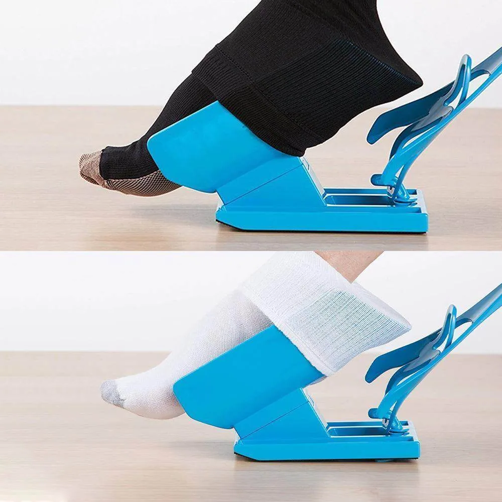 Belro compression sock aid kit with easy-to-use design, including straps and handles for comfortable assist with dressing.