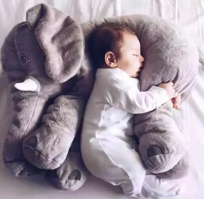 Belro baby elephant cuddle pillow, soft plush baby elephant plush toy for comfort and decoration.
