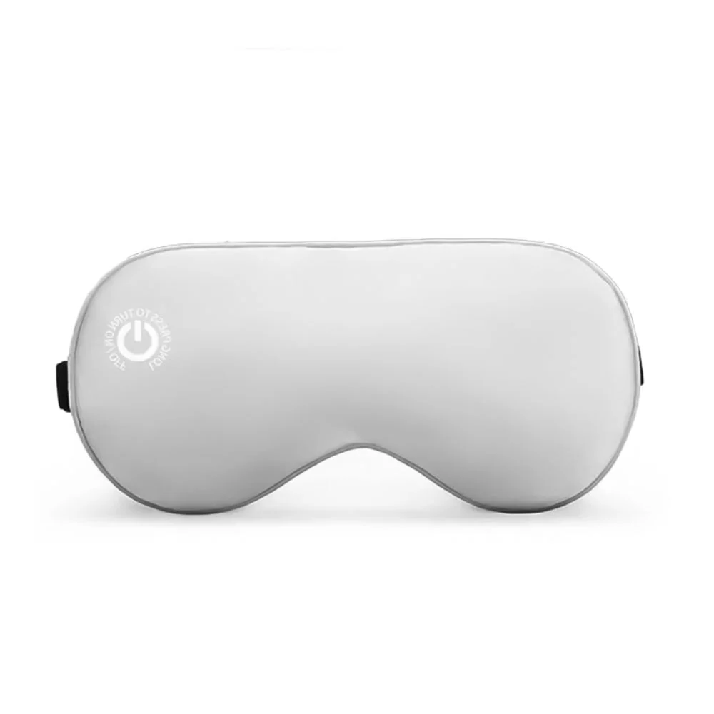 Rechargeable Belro Heated Eye Mask for health and beauty, with soft fabric and adjustable fit for soothing relaxation.