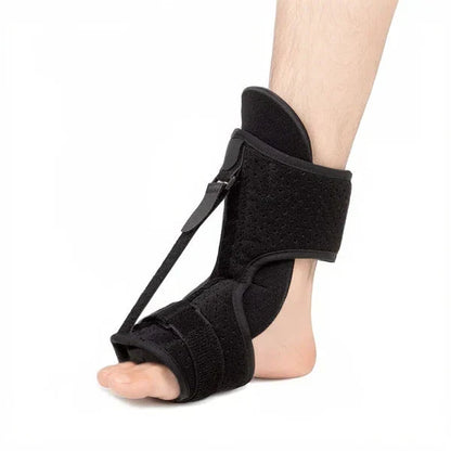 Belro Dorsal Night Splint accessory with adjustable suspenders for ankle and foot support during sleep.
